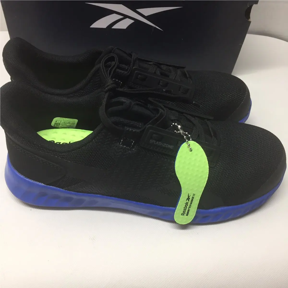 Reebok shoes - Legend - Legend - Black And Blue (UPC: 0690774525771) 8