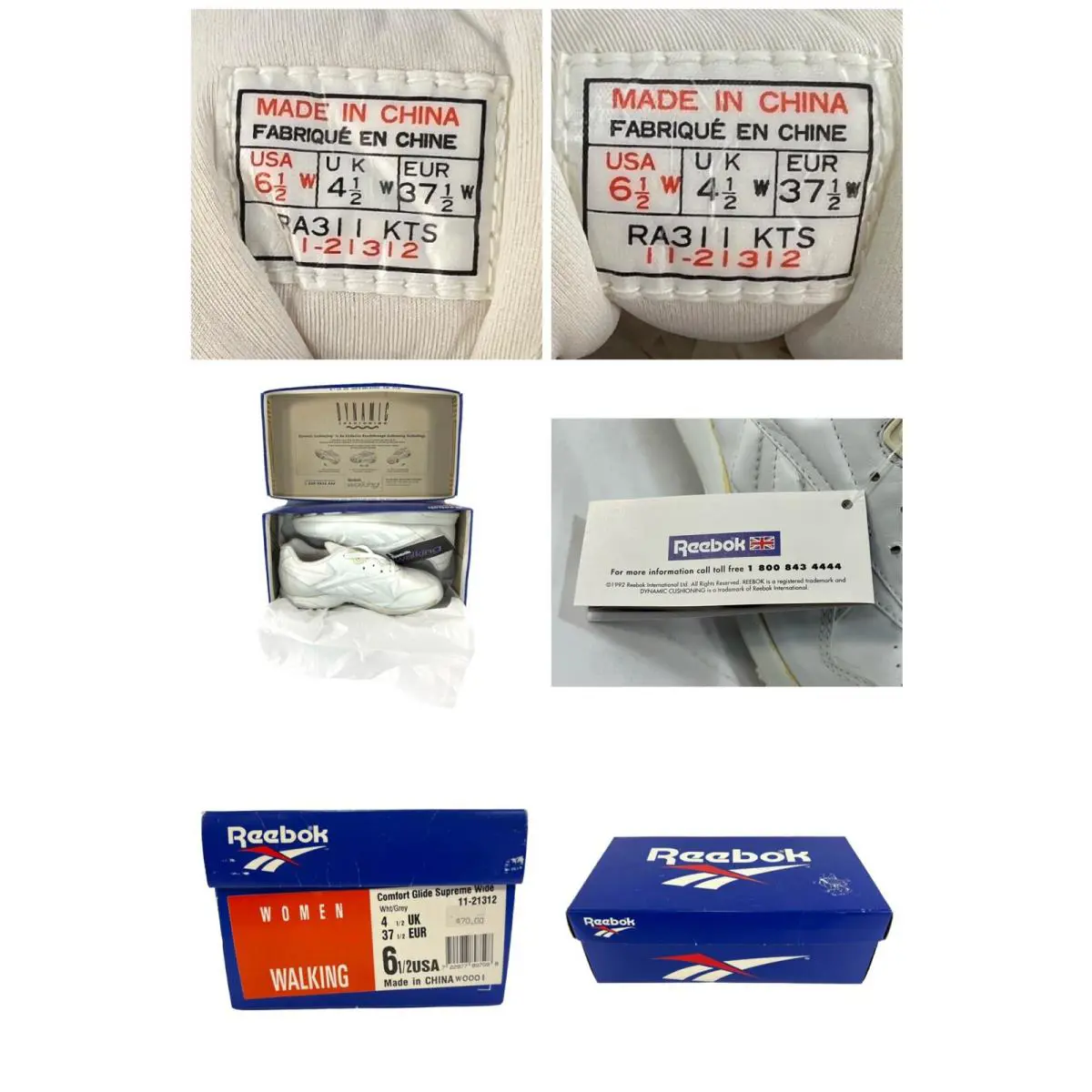 Reebok shoes - Reebok Walking - Walking - 11-21312 - White 10