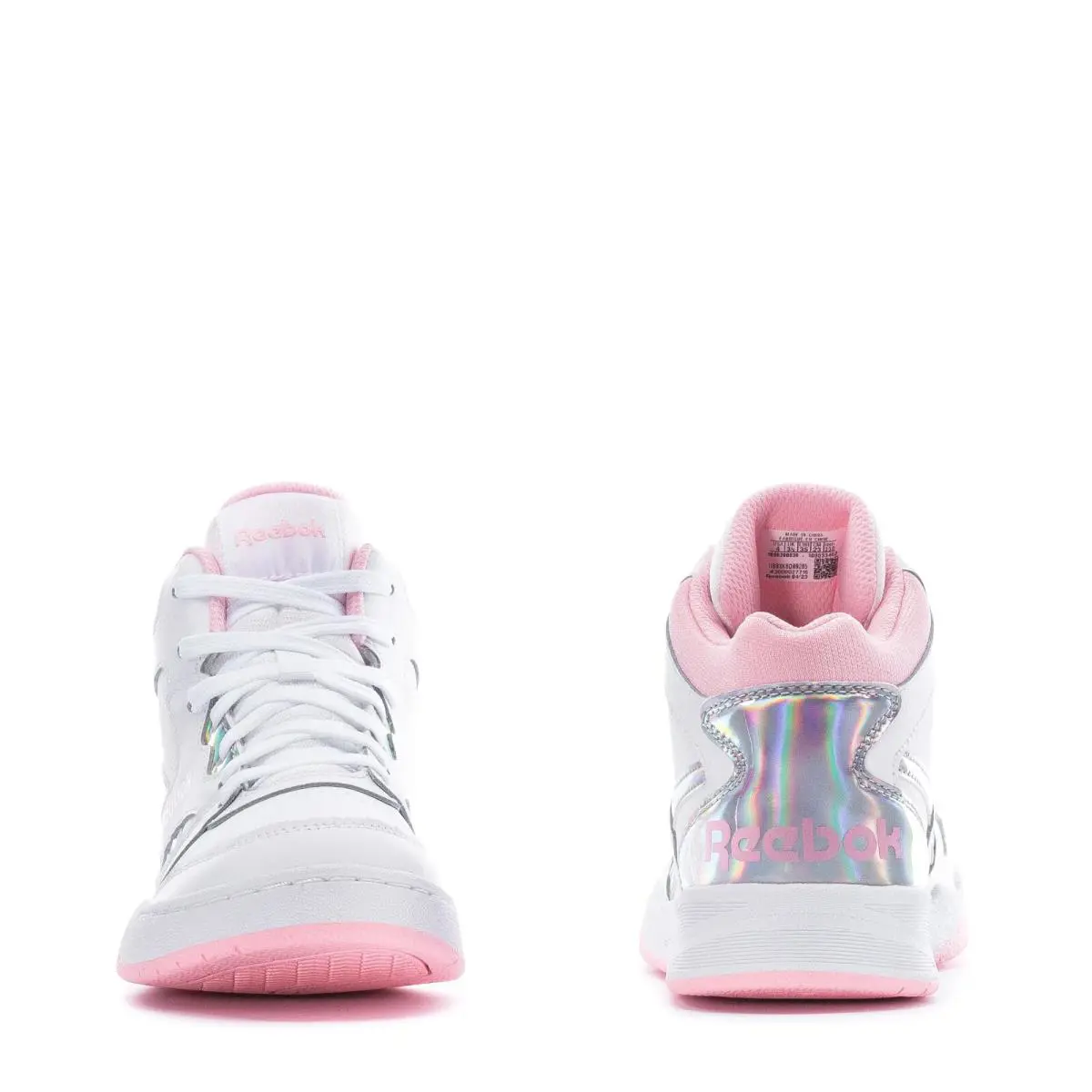 Reebok shoes - White/Pink Glow/Iridescent 4