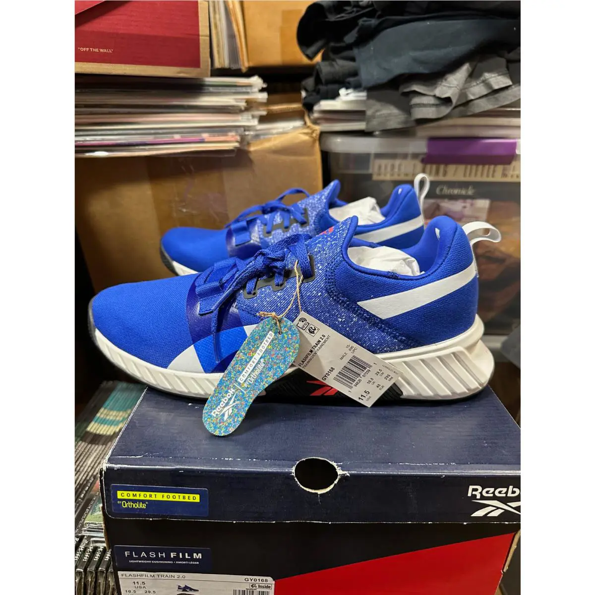 Reebok shoes - Reebok Flashfilm Train - Flashfilm Train - Blue (UPC: 194820975591) 0
