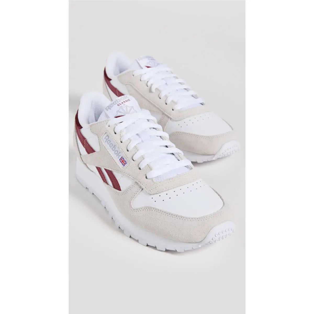Reebok shoes - LKN22 - LKN22 - Pure Grey/Classic Burgundy/White (UPC: 195748830917) 2