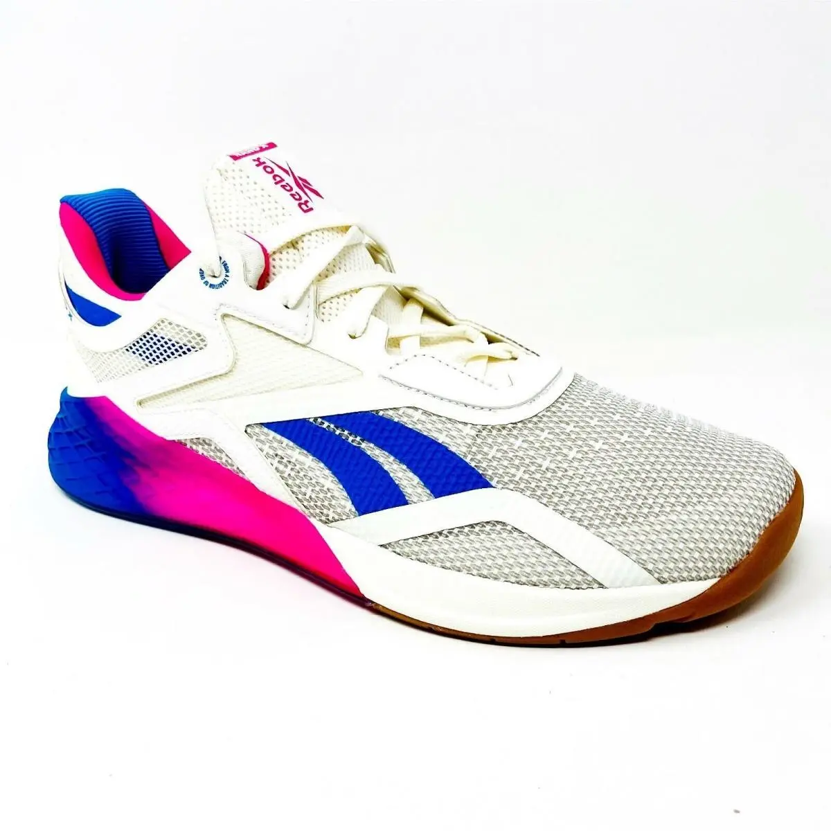 Reebok shoes - Reebok Nano X - Nano - FX7956 - White, Manufacturer: White/Pink/Blue 0