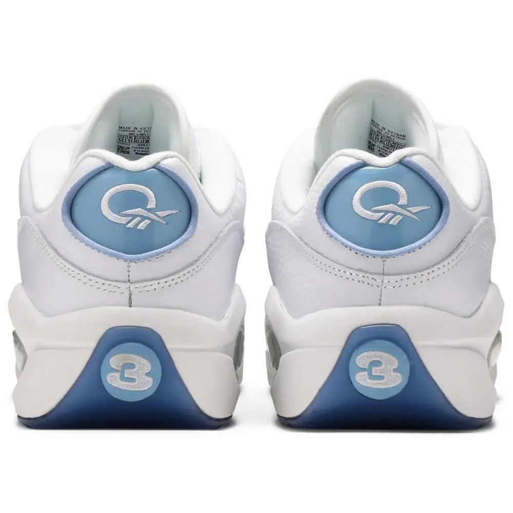 Reebok shoes - Reebok Question Low - Question Low - FX5000 - White/Fluid Blue/Reebok Ice 1