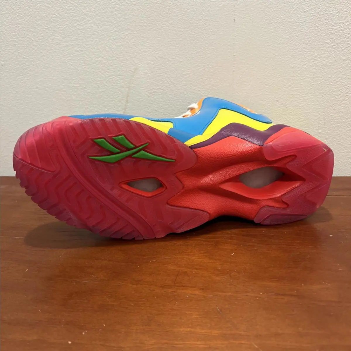 Reebok shoes - Reebok Kamikaze II Candy Land - GZ8825 - Multicolor, Manufacturer: Super Green/Bright Orange/Blue Bomb (UPC: 194819509660) 8