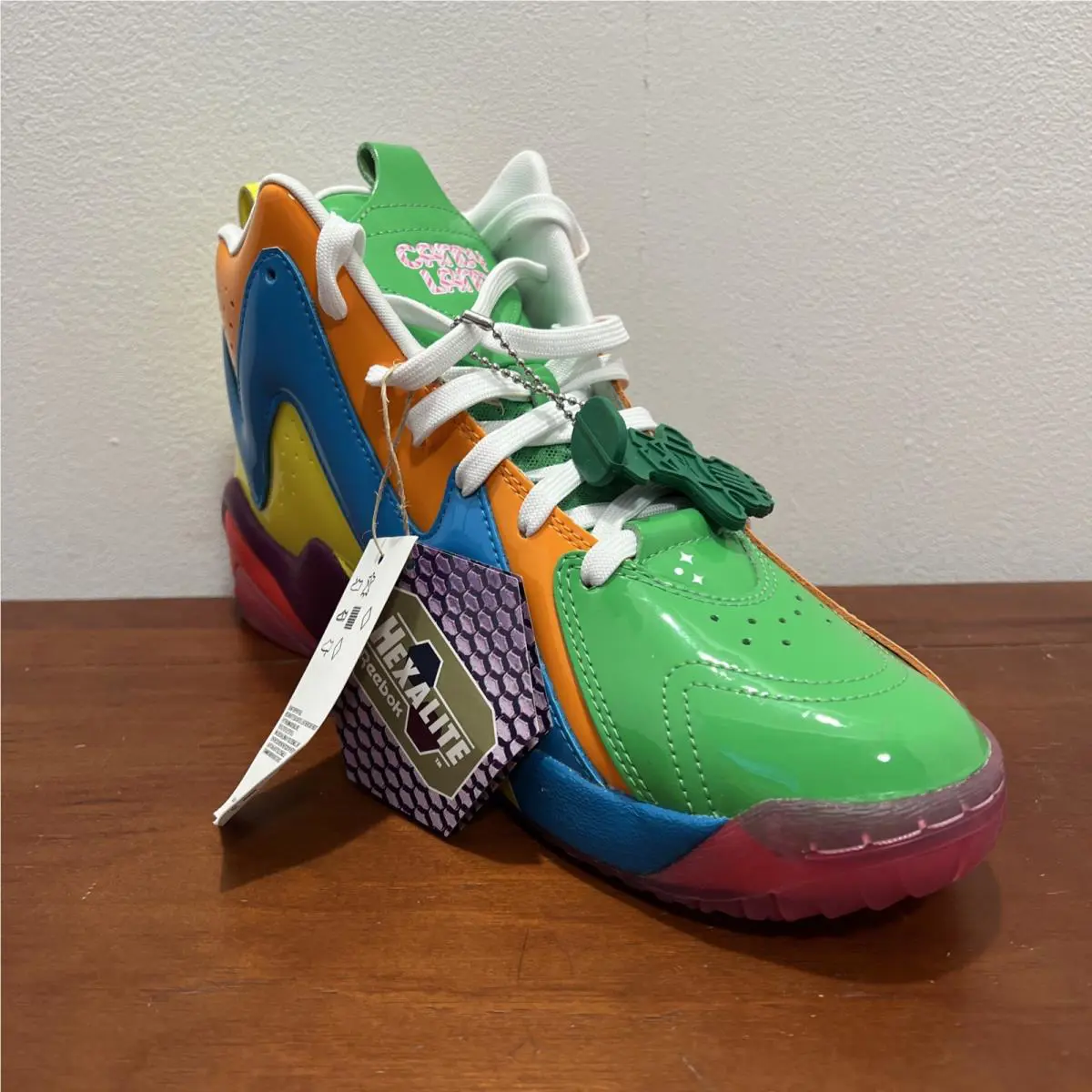 Reebok shoes - Reebok Kamikaze II Candy Land - GZ8825 - Multicolor, Manufacturer: Super Green/Bright Orange/Blue Bomb (UPC: 194819509660) 0