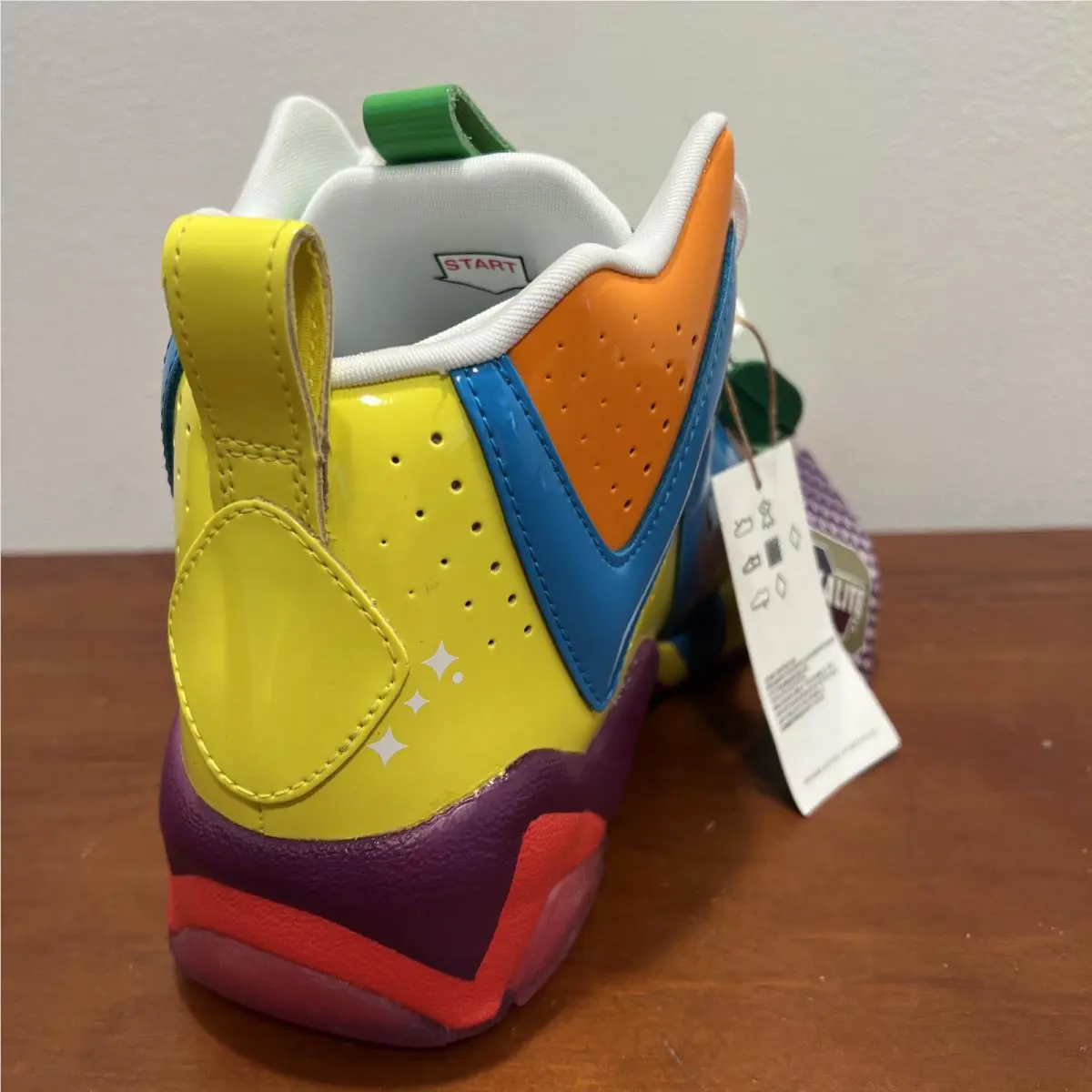Reebok shoes - Reebok Kamikaze II Candy Land - GZ8825 - Multicolor, Manufacturer: Super Green/Bright Orange/Blue Bomb (UPC: 194819509660) 1
