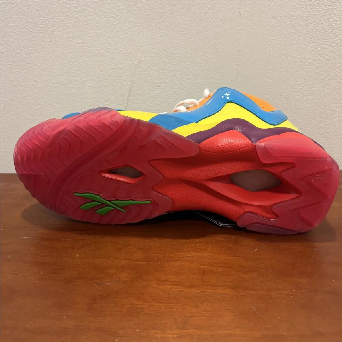 Reebok shoes - Reebok Kamikaze II Candy Land - GZ8825 - Multicolor, Manufacturer: Super Green/Bright Orange/Blue Bomb (UPC: 194819509660) 3