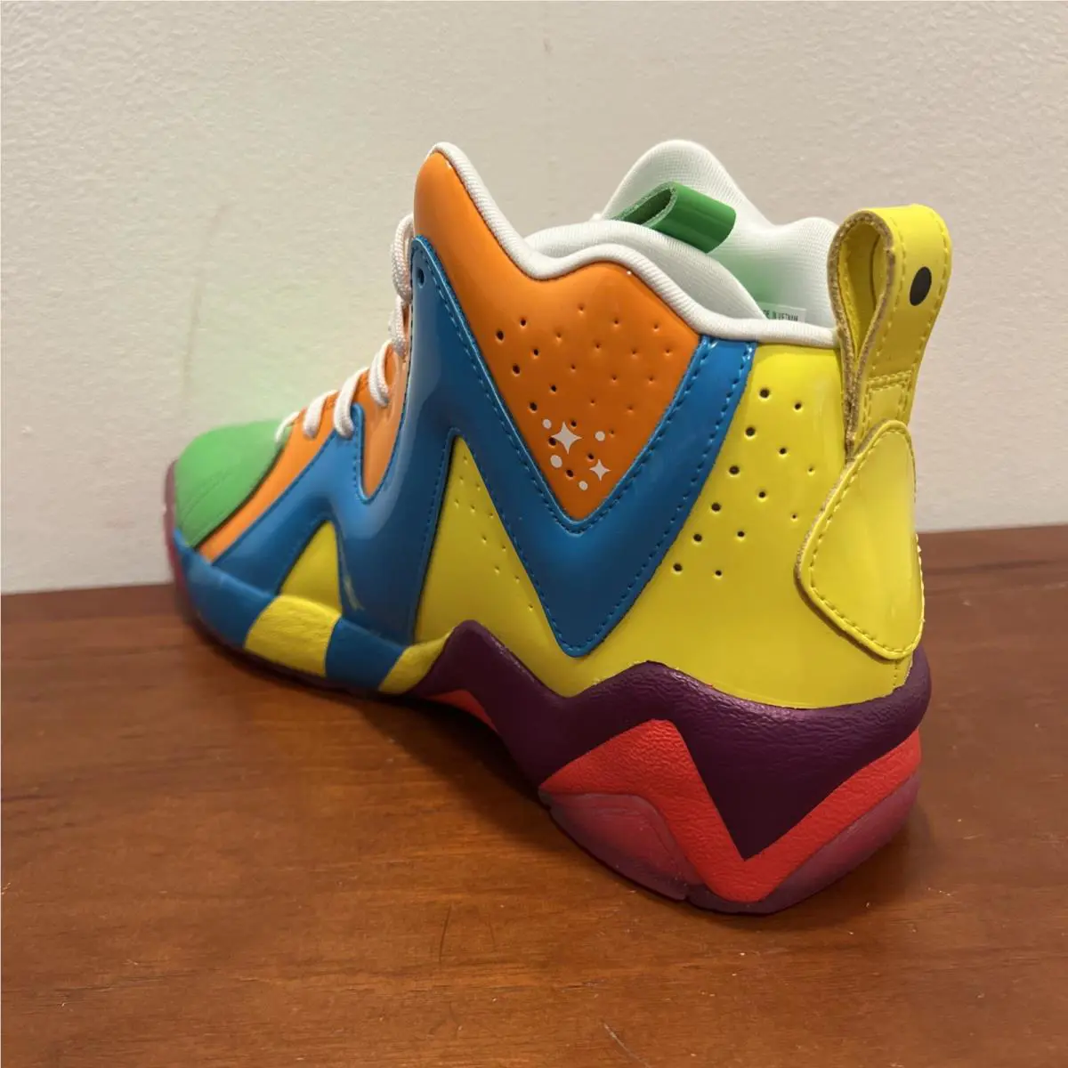 Reebok shoes - Reebok Kamikaze II Candy Land - GZ8825 - Multicolor, Manufacturer: Super Green/Bright Orange/Blue Bomb (UPC: 194819509660) 6