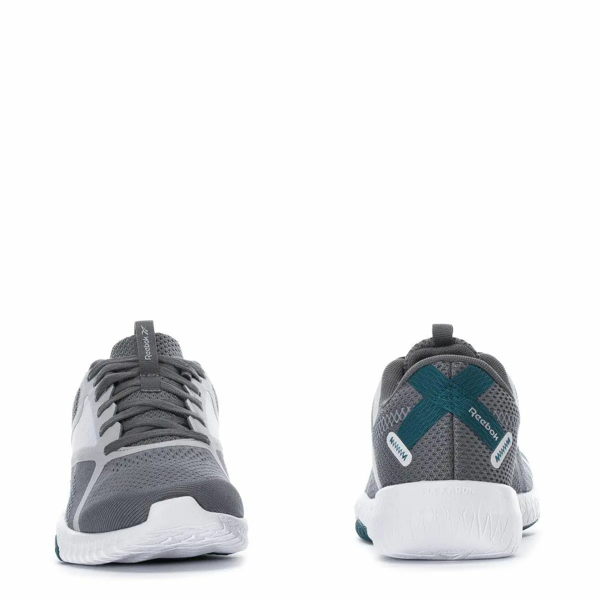 Reebok shoes - Grey/Grey/Teal 3