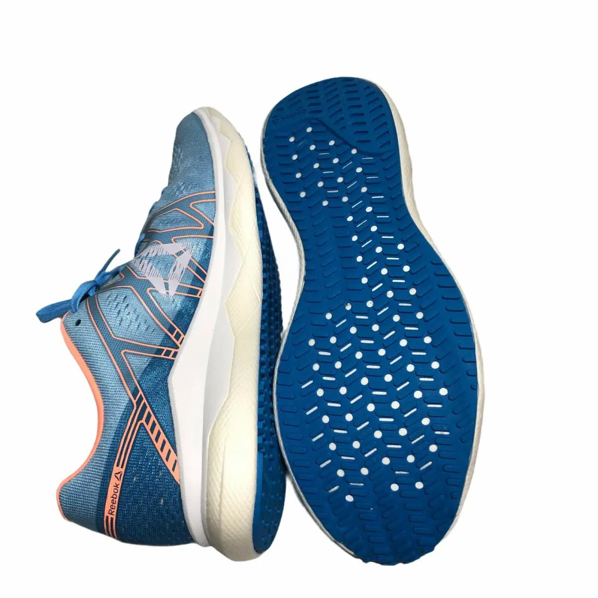 Reebok shoes - Reebok Floatride Run Fast - Floatride Run Fast - EG0881 - Blue, Manufacturer: CBlue/Cyan/Sunglo (UPC: 192613400695) 3