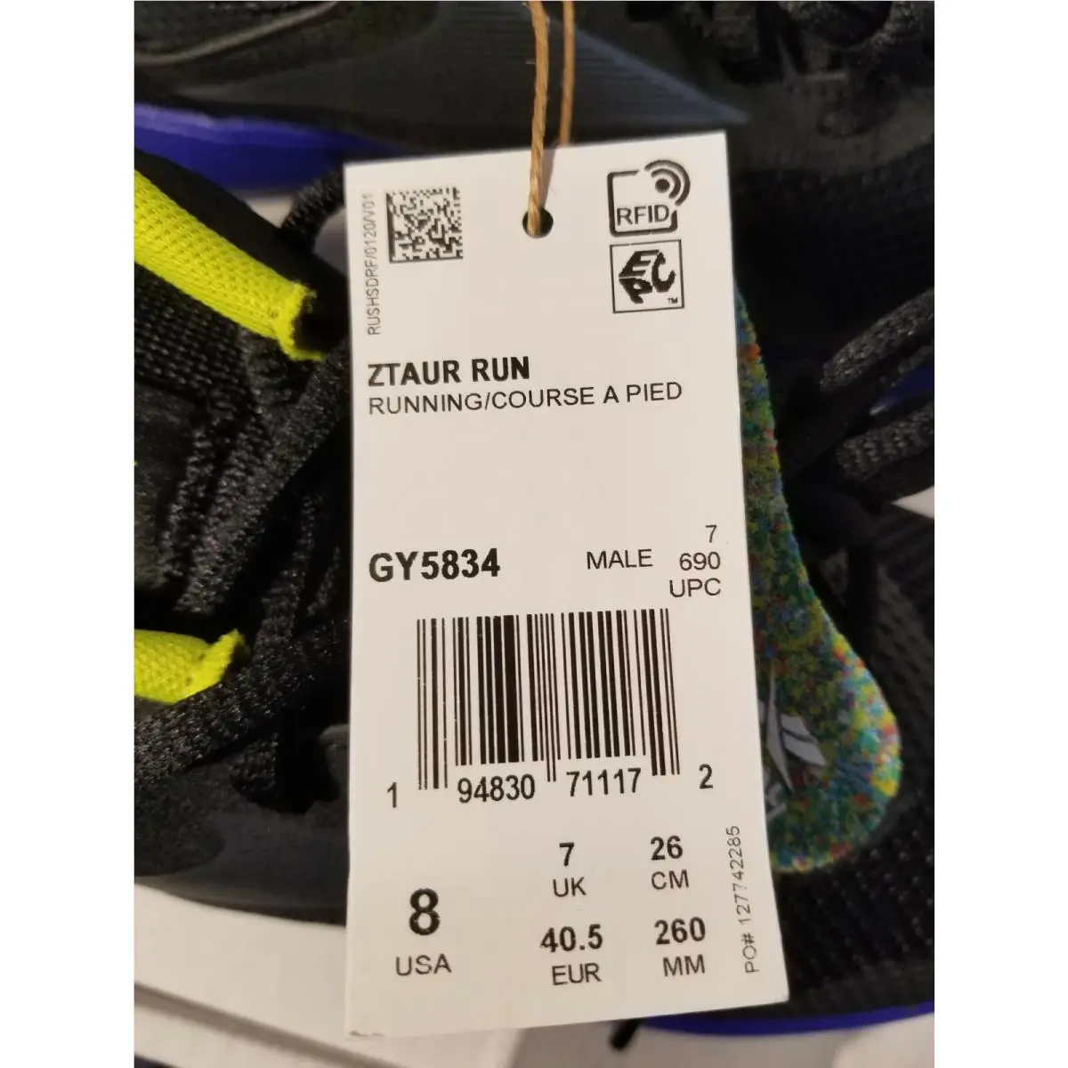 Reebok shoes - ZD970 - ZD970 - Black (UPC: 194830711172) 3