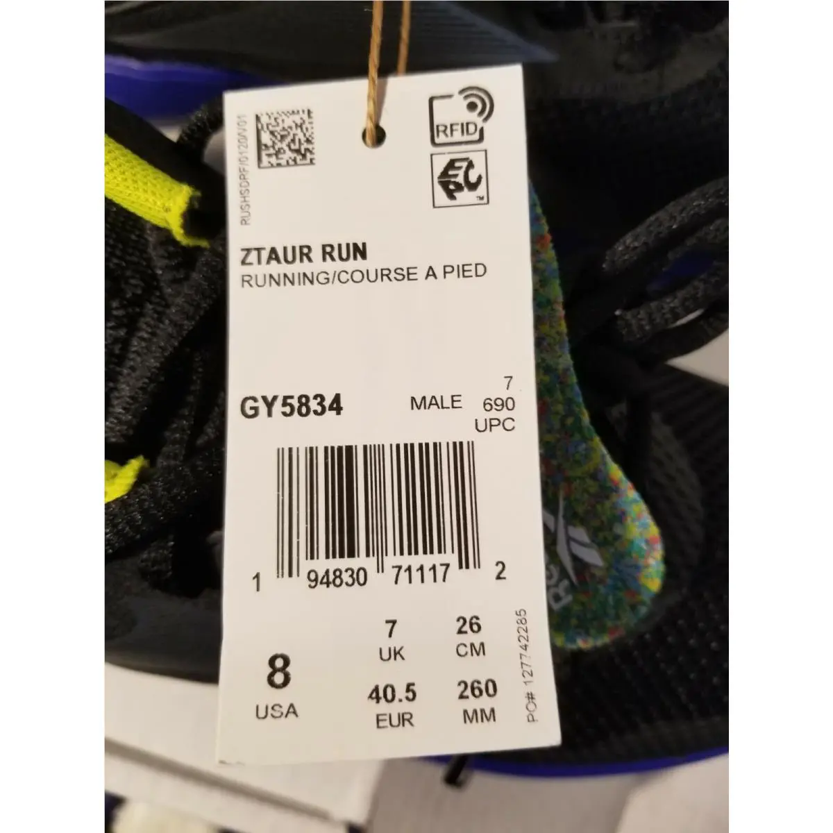 Reebok shoes - ZD970 - ZD970 - Black (UPC: 194830711172) 4