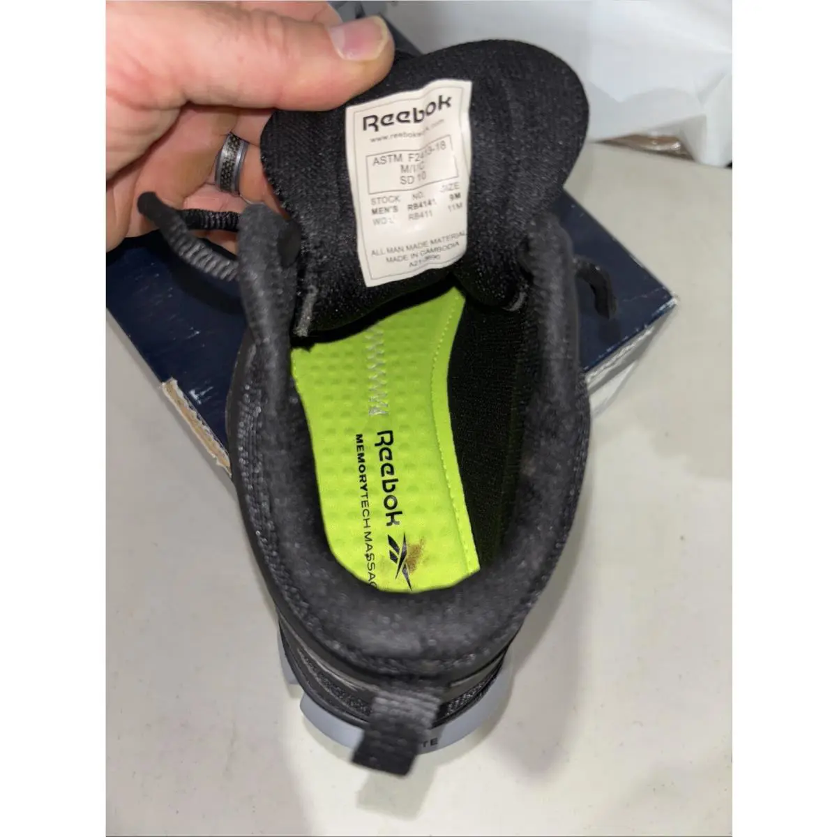 Reebok shoes - Reebok Work - Work - Black 6