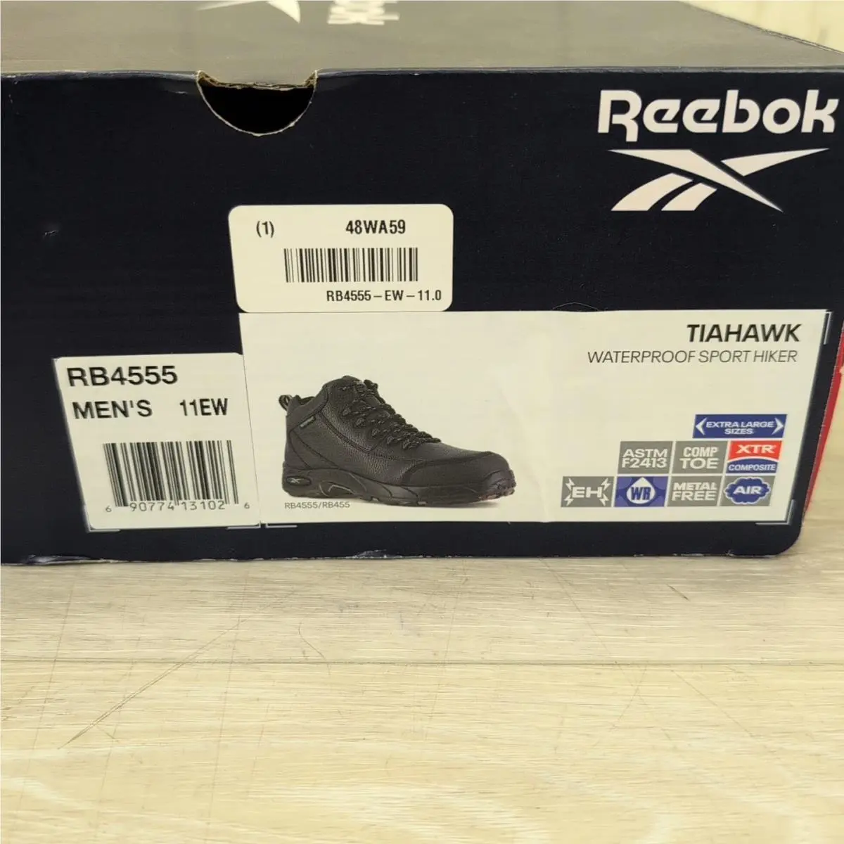 Reebok shoes - Reebok Tihawk - Tihawk - RB4555 - Black 0