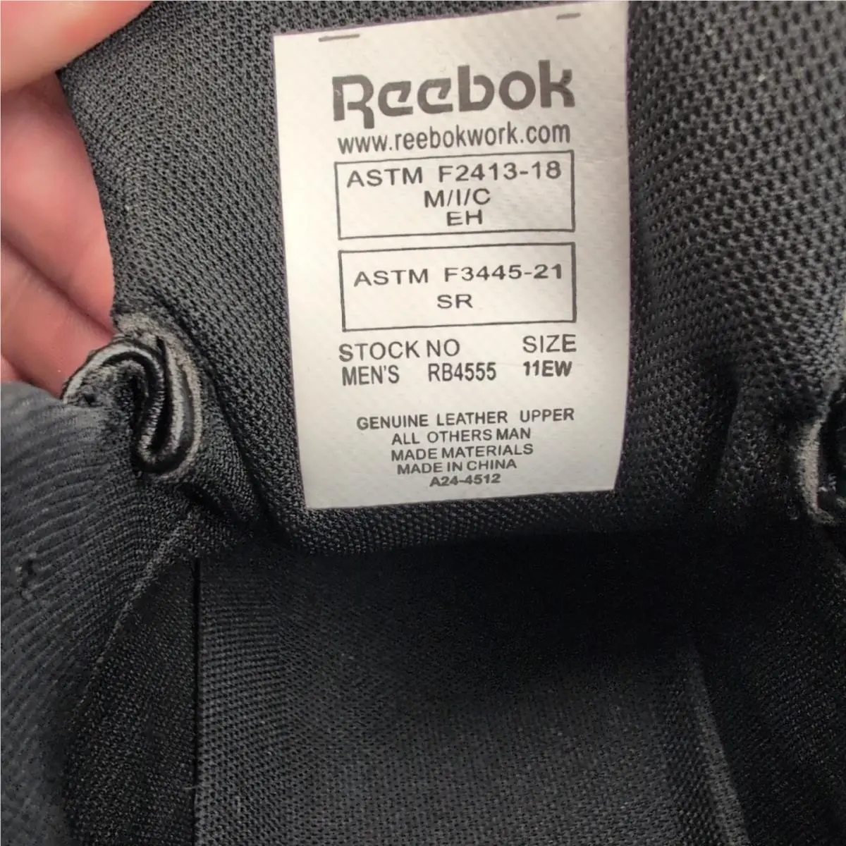 Reebok shoes - Reebok Tihawk - Tihawk - RB4555 - Black 5