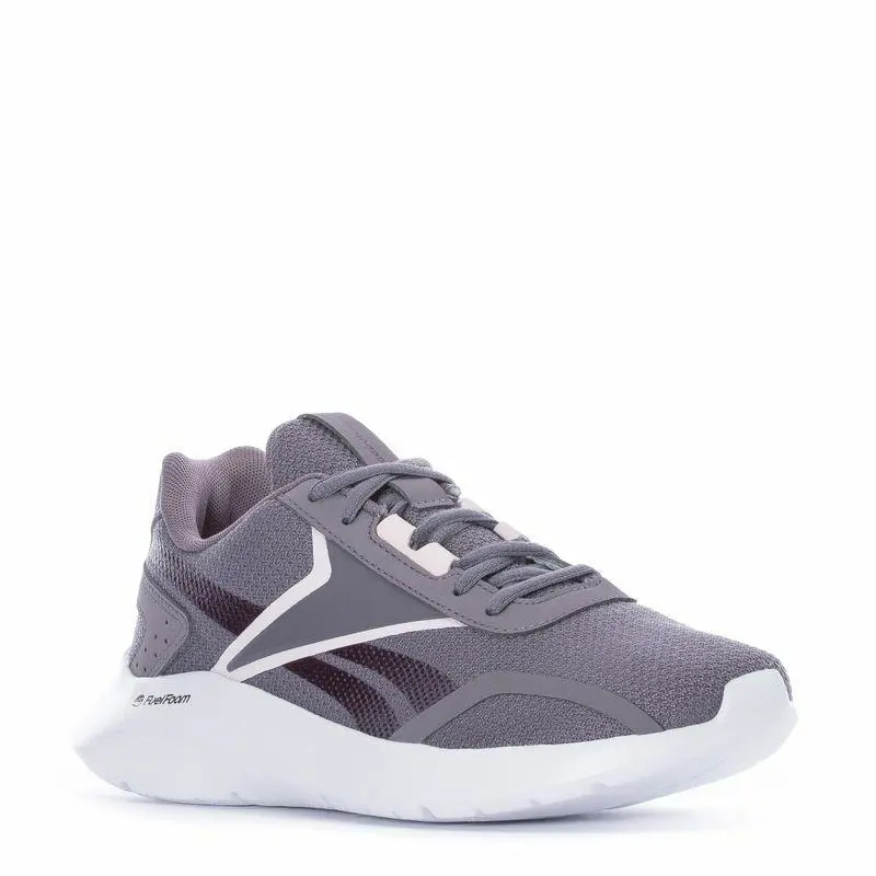 Reebok Energylux 2.0 Low Trainers Sports Women Shoes Gravity Grey Size 8.5 - Gravity Grey/Glass Pink/Midnight Shadow