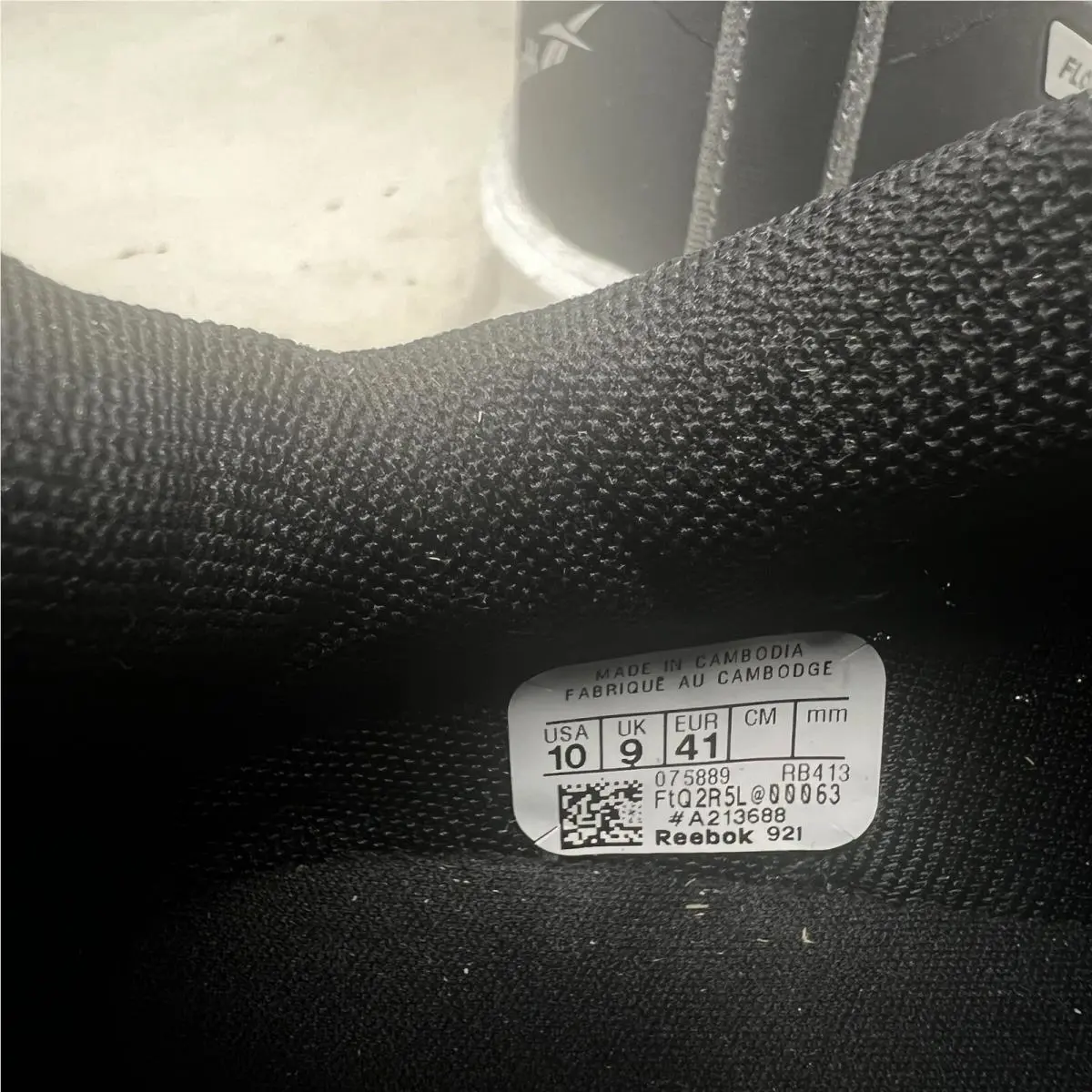 Reebok shoes - Black 3