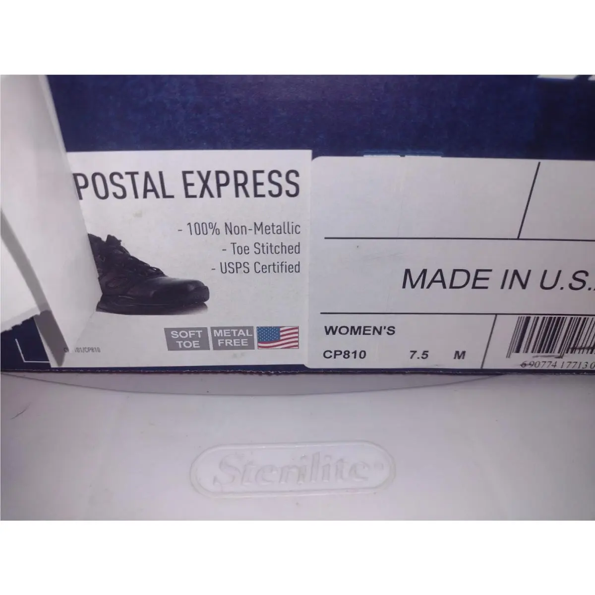 Reebok shoes - REEBOK POSTAL EXPRESS CP810 - POSTAL EXPRESS - CP810 - Black (UPC: 690774177307) 3