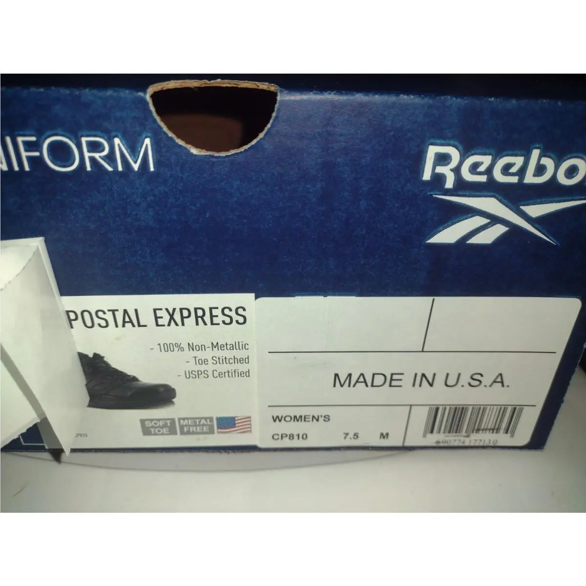 Reebok shoes - REEBOK POSTAL EXPRESS CP810 - POSTAL EXPRESS - CP810 - Black (UPC: 690774177307) 4