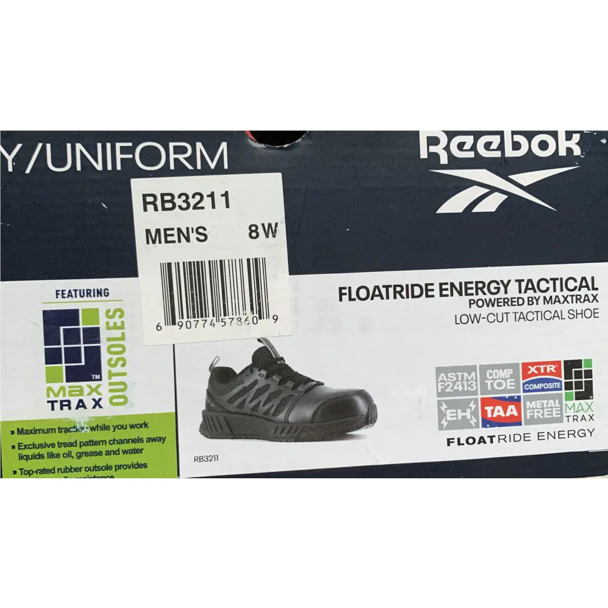 Reebok shoes - Reebok Work - Work - RB3211 - Black (UPC: 0690774578609) 4
