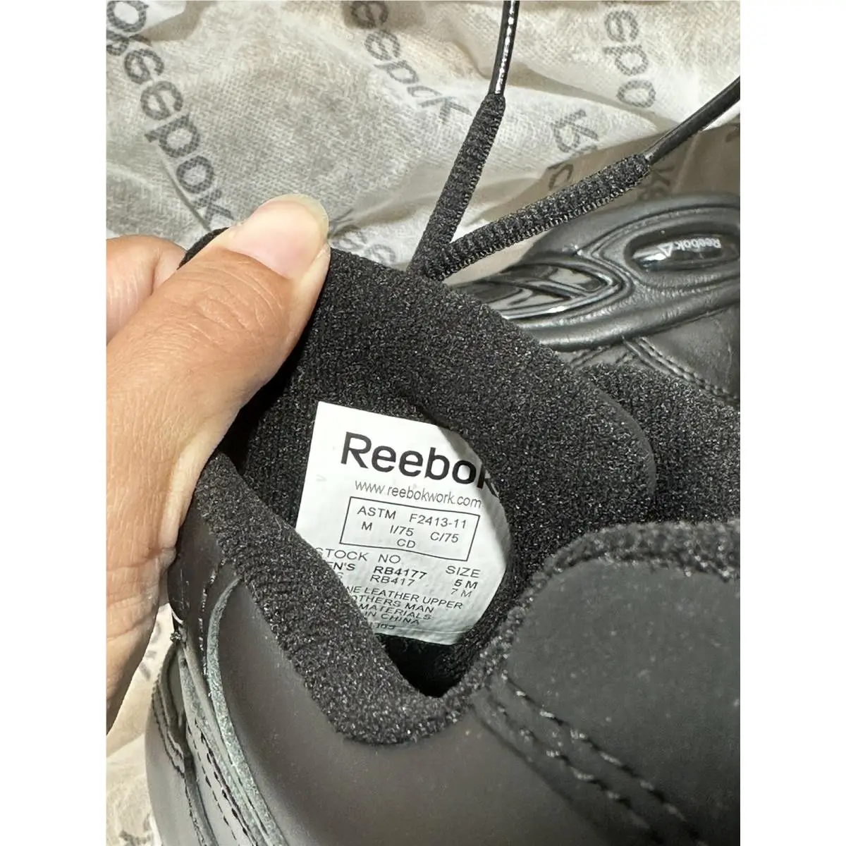 Reebok shoes - Reebok Work - Work - RB4177 - Black 4