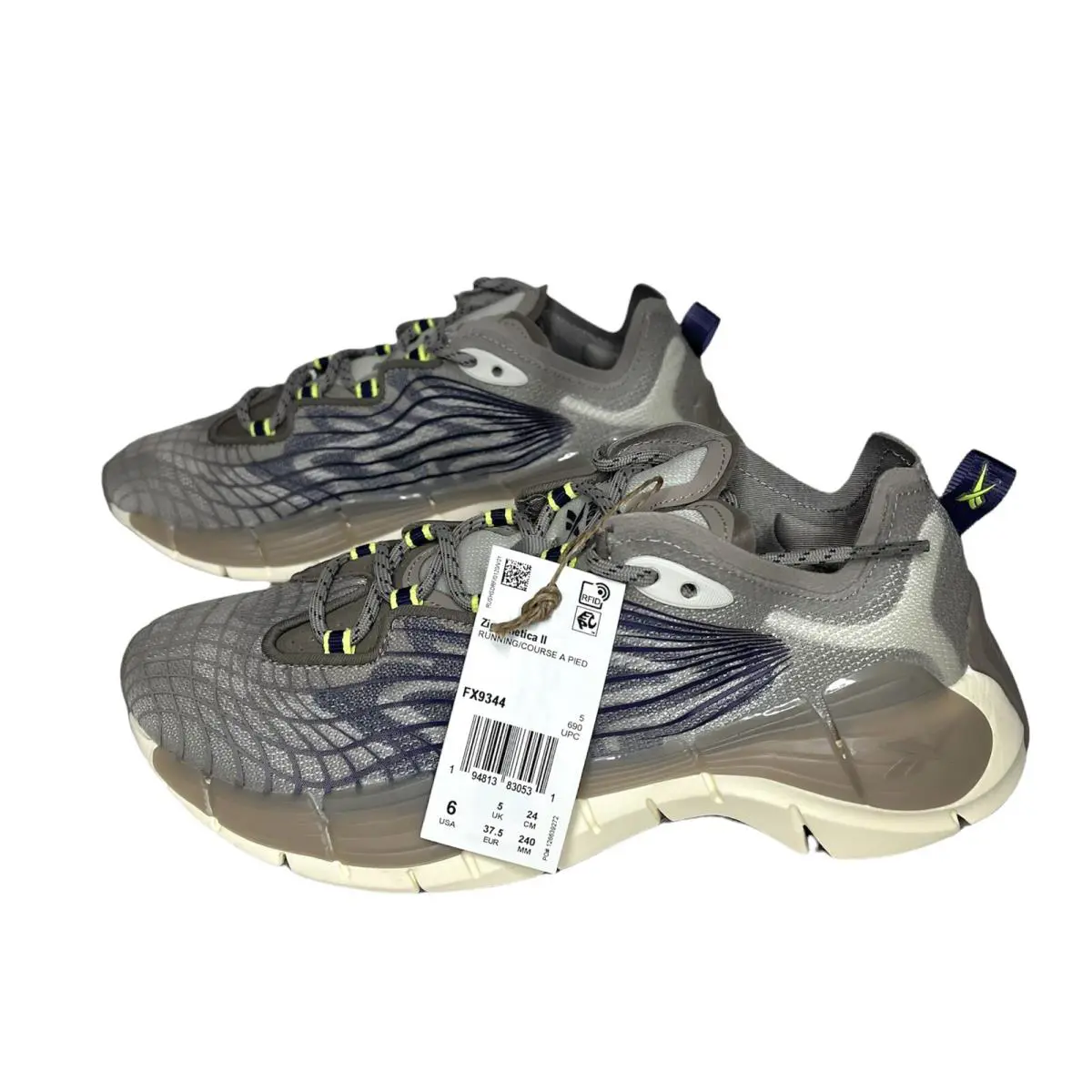 Reebok shoes - Reebok Zig - Zig - FX9344 - Gray 1