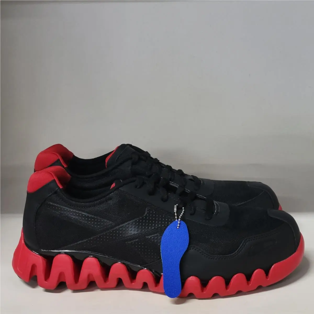 Reebok Zig Pulse Comp Toe Work Shoe Black Mens Size 13M