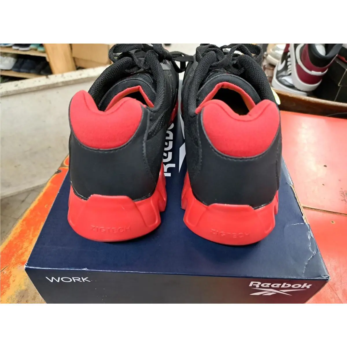 Reebok shoes - Reebok Zig Pulse Athletic CT - RB3016 - Black/Red 3
