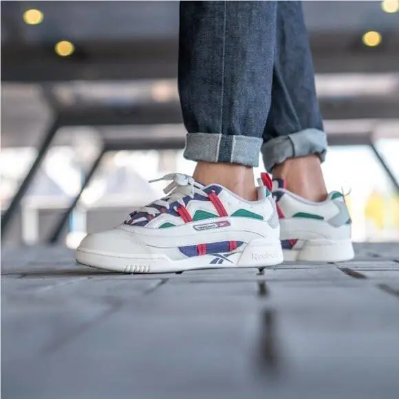 Reebok shoes - Reebok Workout Plus - Workout Plus - DV8982 - Chalk / Skull Grey / Heritage Navy (UPC: 192614915532) 13
