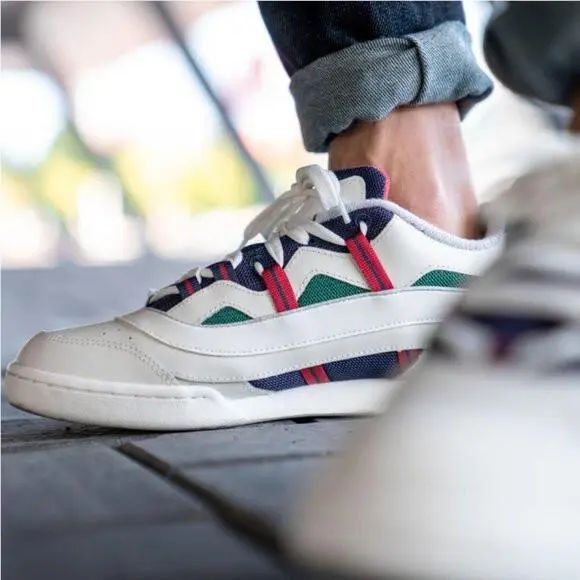 Reebok shoes - Reebok Workout Plus - Workout Plus - DV8982 - Chalk / Skull Grey / Heritage Navy (UPC: 192614915532) 14
