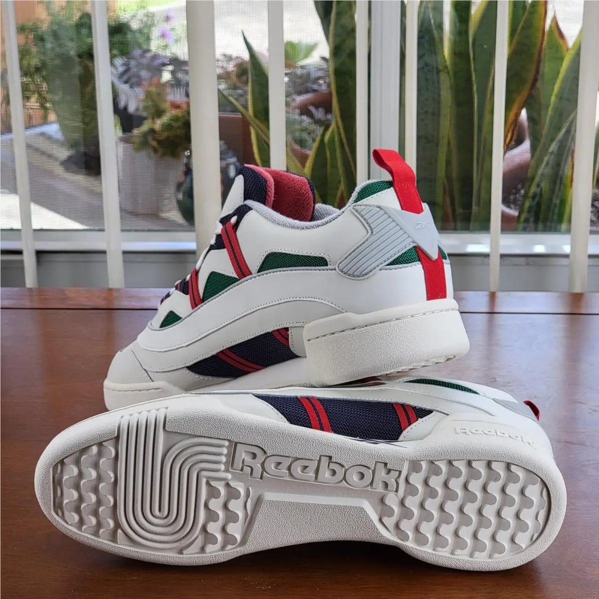 Reebok shoes - Reebok Workout Plus - Workout Plus - DV8982 - Chalk / Skull Grey / Heritage Navy (UPC: 192614915532) 4