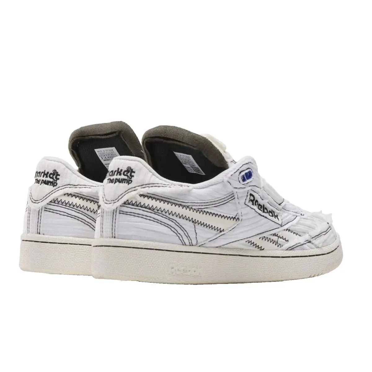 Reebok shoes - Reebok Club C 85 Pump - 100069832 - White 1
