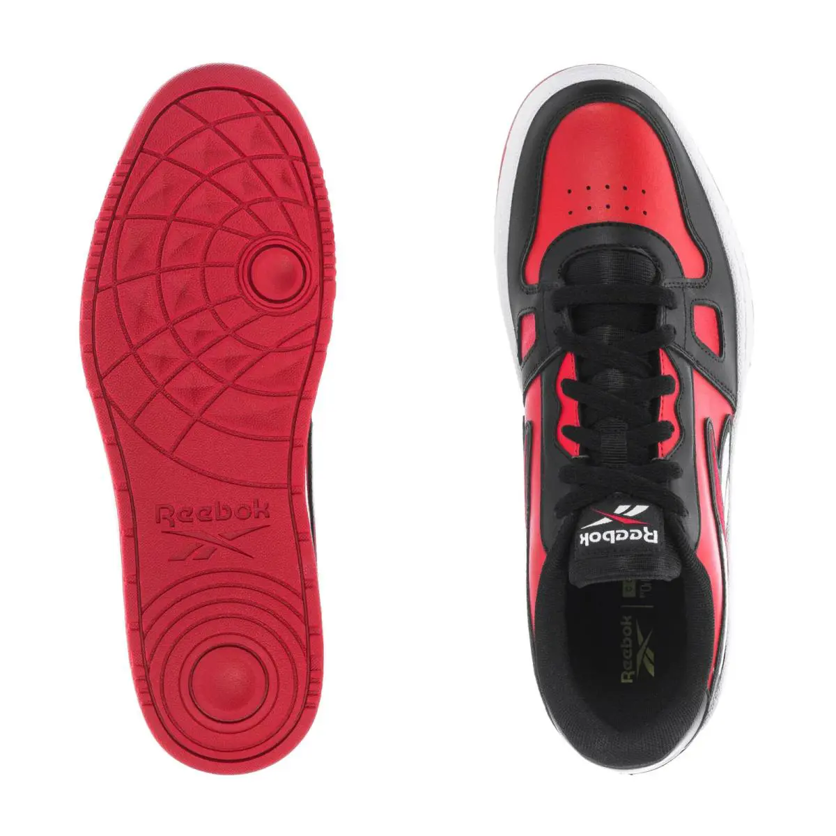Reebok shoes - Black/Vector Red/White 4