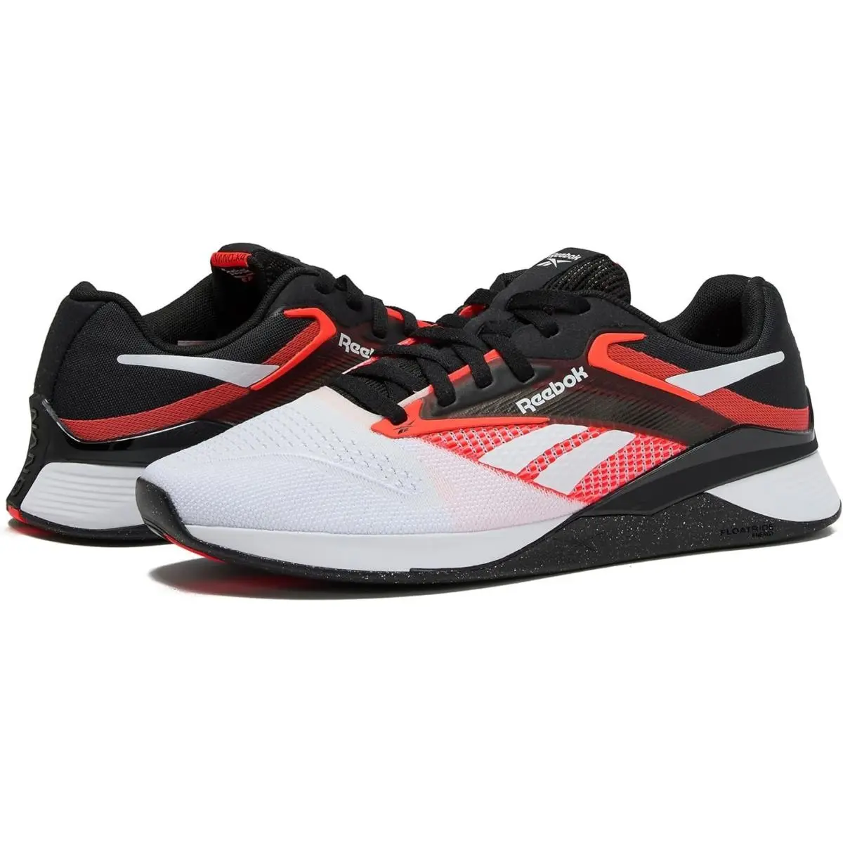 Reebok Nano X4 Training Shoes Sneakers - Black/white/orange Size 11 / 44.5