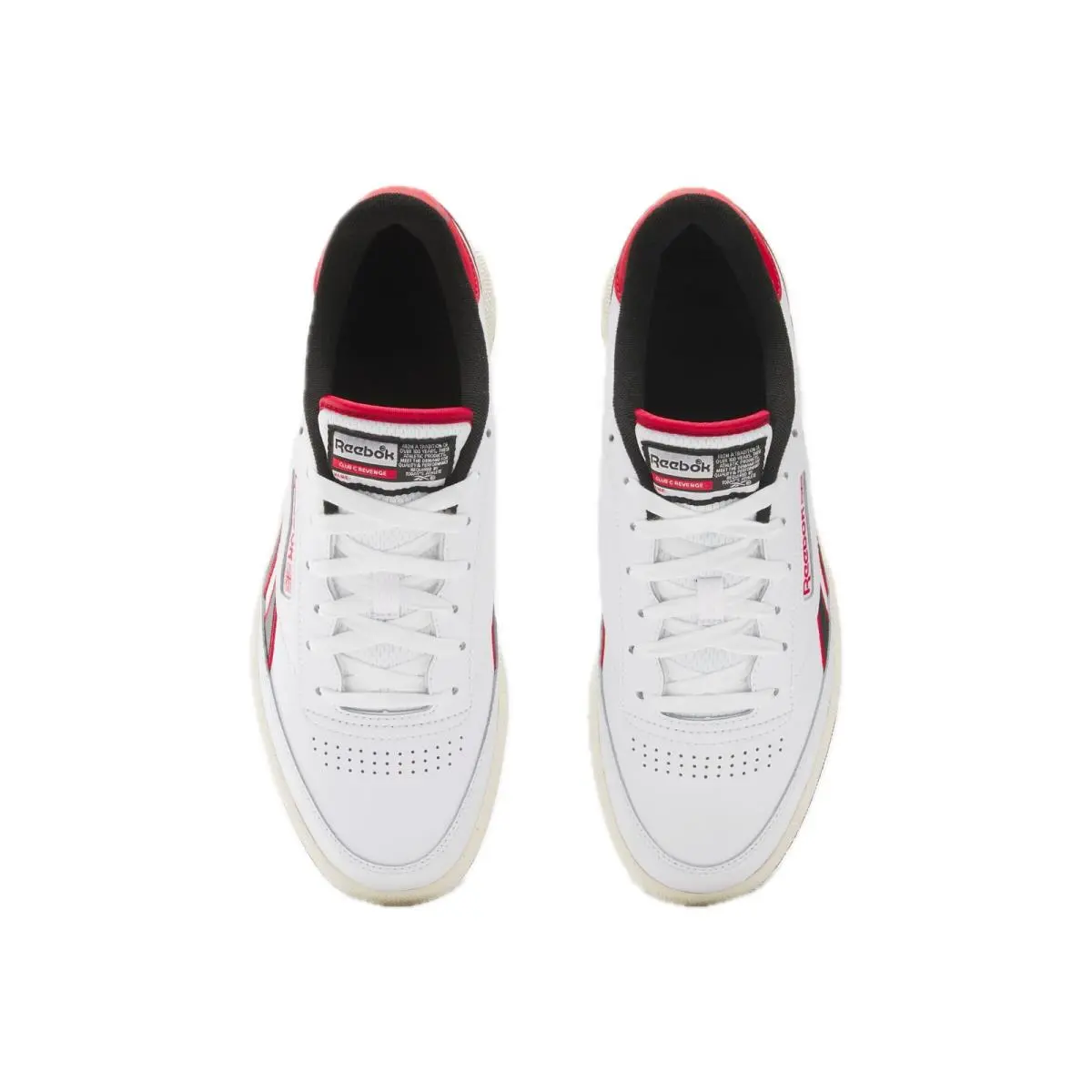 Reebok shoes - 100201096 - 100201096 - White/Vector Red/Black (UPC: 1200143648568) 1
