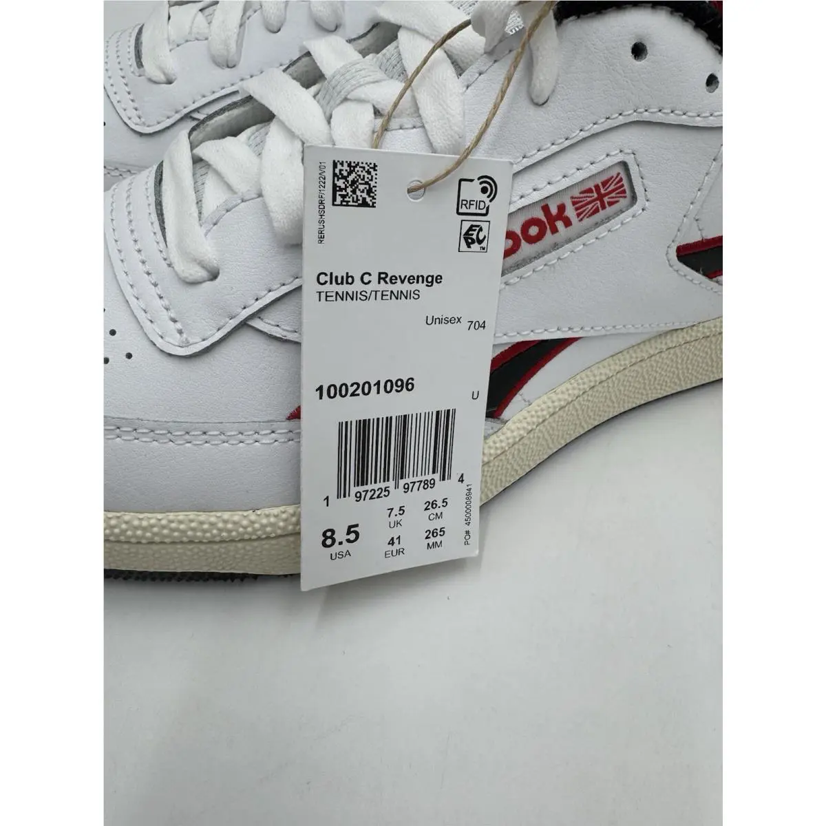 Reebok shoes - Reebok Club C Revenge - Club Revenge - 100201096 - White (UPC: 197225977894) 3