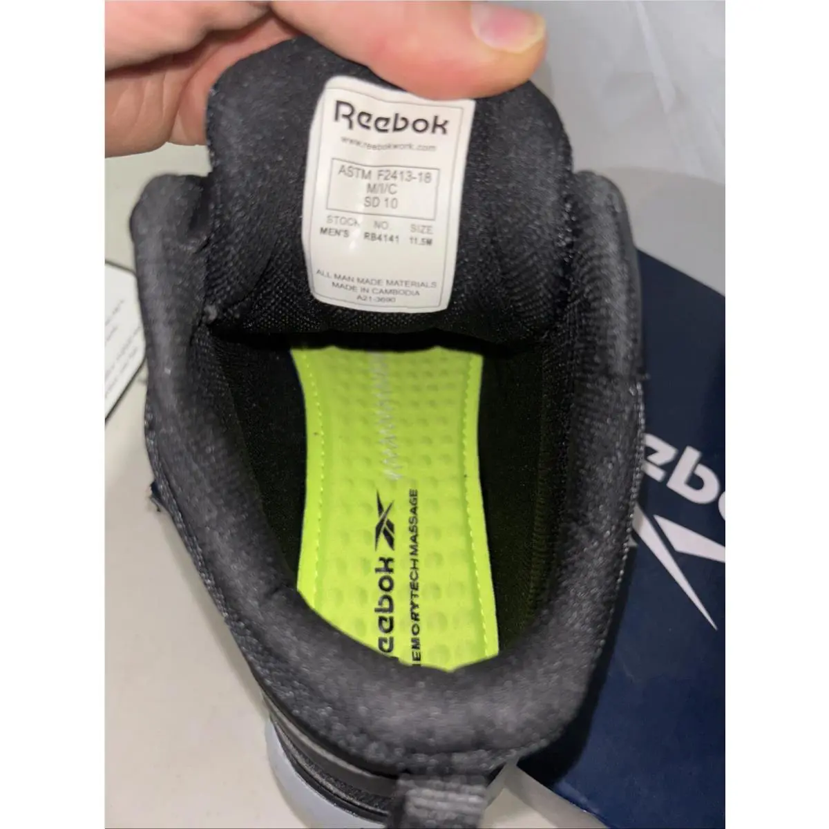 Reebok shoes - Reebok Work - Work - Black 8