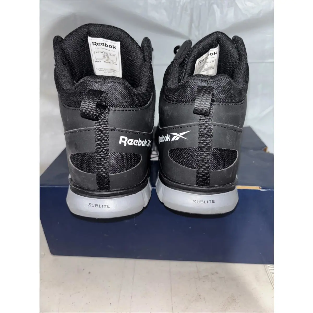 Reebok shoes - Reebok Work - Work - Black 10