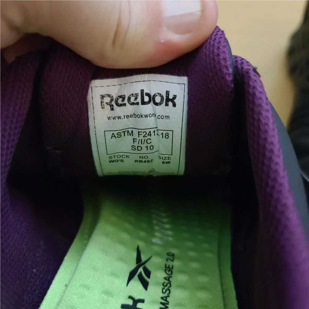 Reebok shoes - Reebok SubLite - SubLite - RB492 - Black 7