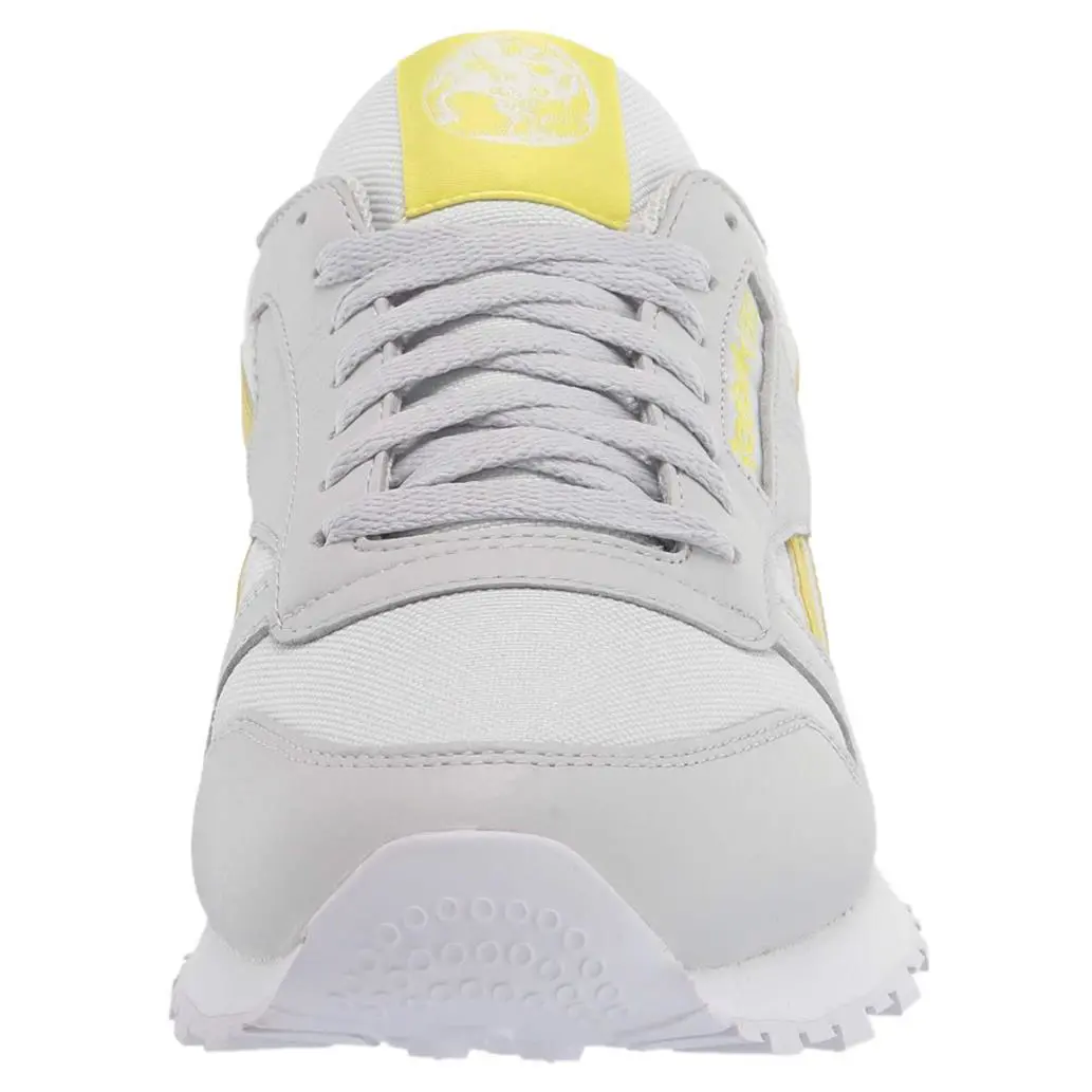Reebok shoes - Reebok Classic Leather - Classic Leather - Pure Grey/Chartreuse/White 2