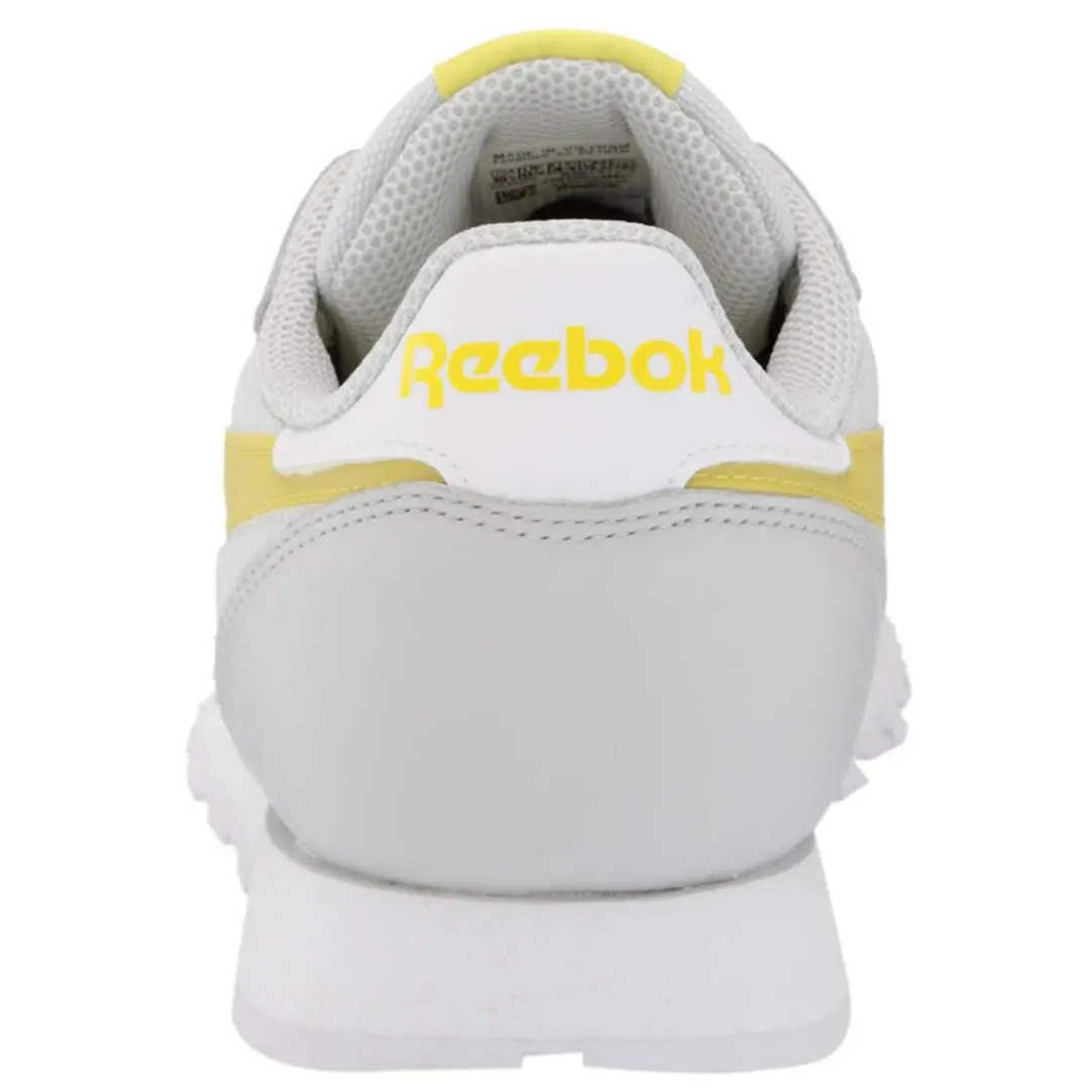 Reebok shoes - Reebok Classic Leather - Classic Leather - Pure Grey/Chartreuse/White 3