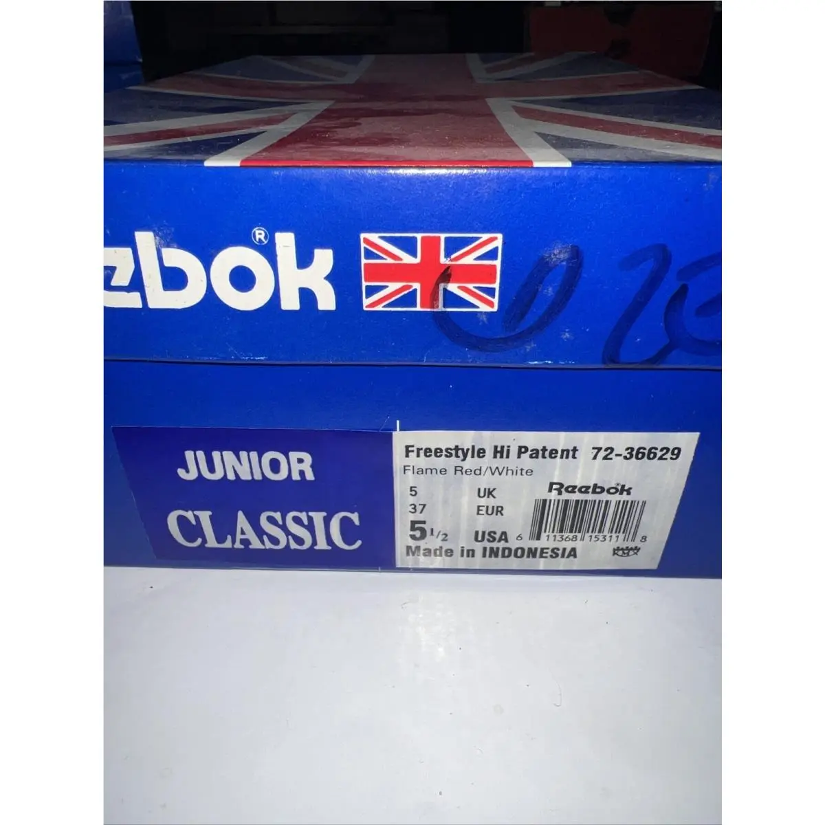 Reebok shoes - Reebok Freestyle Hi Pantent 72 - Red (UPC: 191529267804) 0
