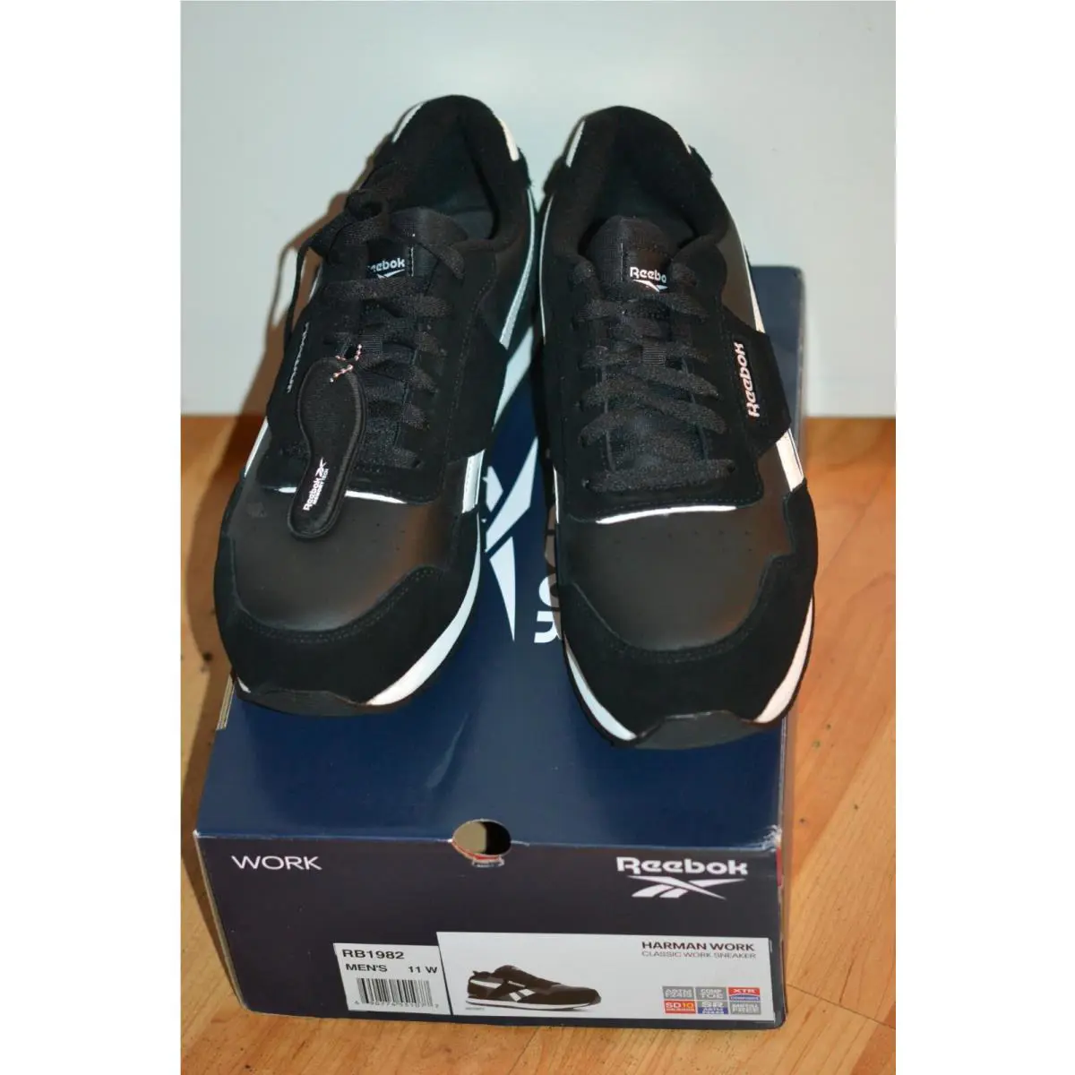 Reebok shoes - Harman Work - Harman Work - RB1982 - Black and White 5