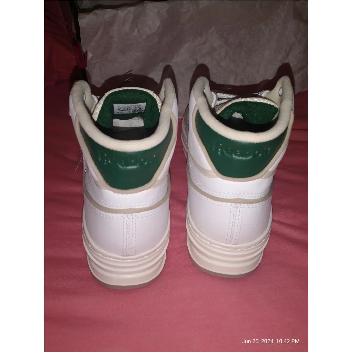 Reebok shoes - Reebok Club C Geo Mid - White 6