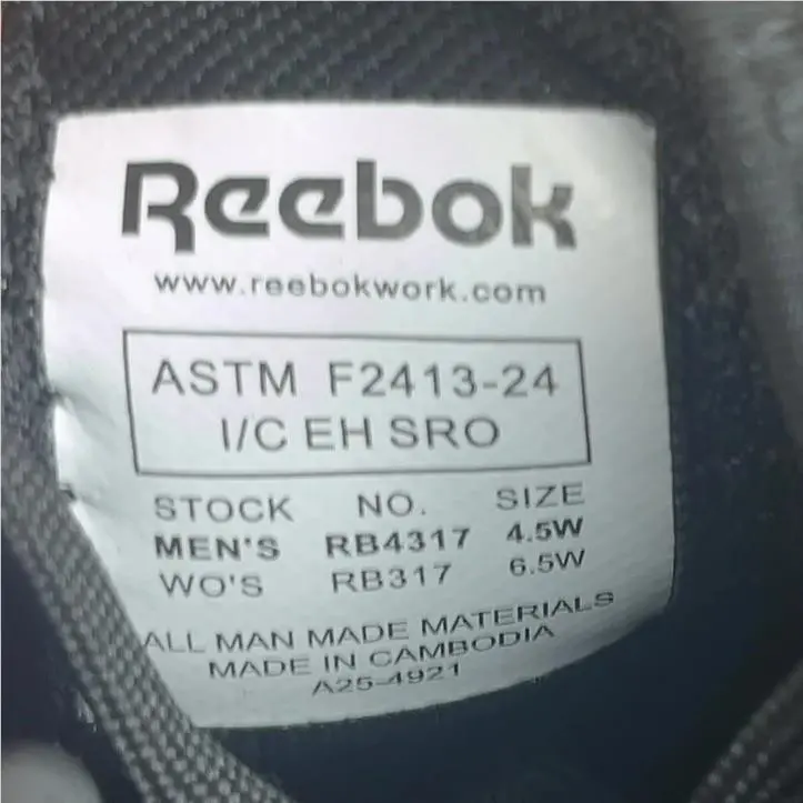 Reebok shoes - Reebok Fusion - Fusion - RB4317 - Black 7