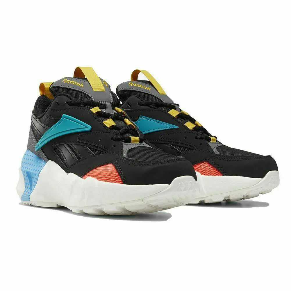 Reebok shoes - BLACK/GREEN/ORANGE/BLUE/YELLOW 6