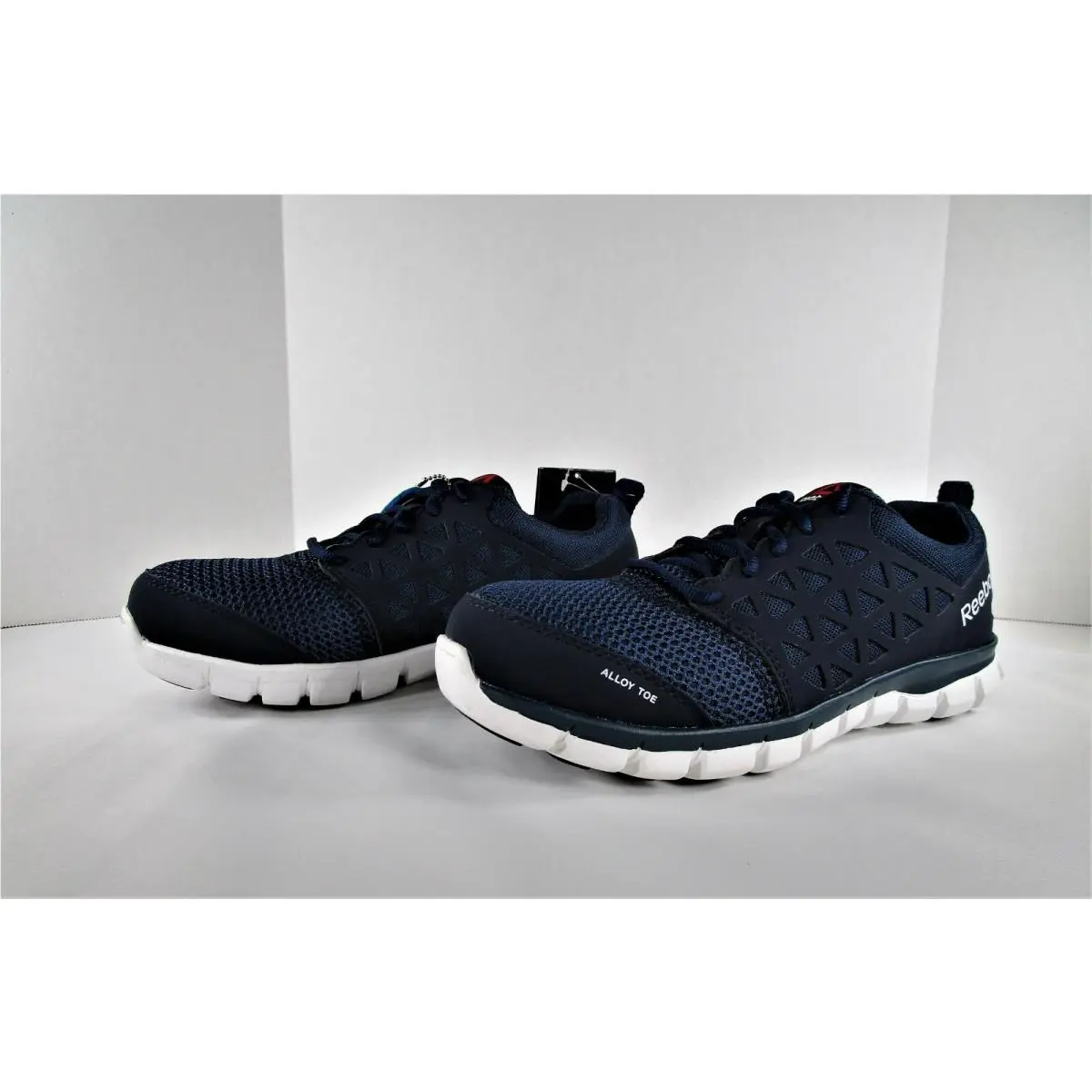 Reebok Sublite Cushion Work Steel Toe Shoe Athletic Footwear US Men`s Sz 8 EU 41