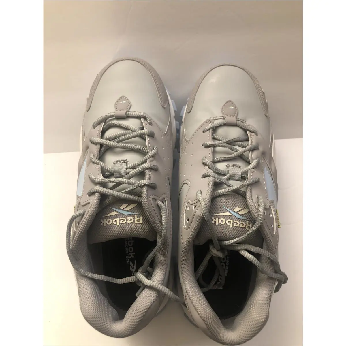 Reebok shoes - POWDER BLUE RETRO TRAIL SHOE - RB362 - Grey and Powder Blue 8