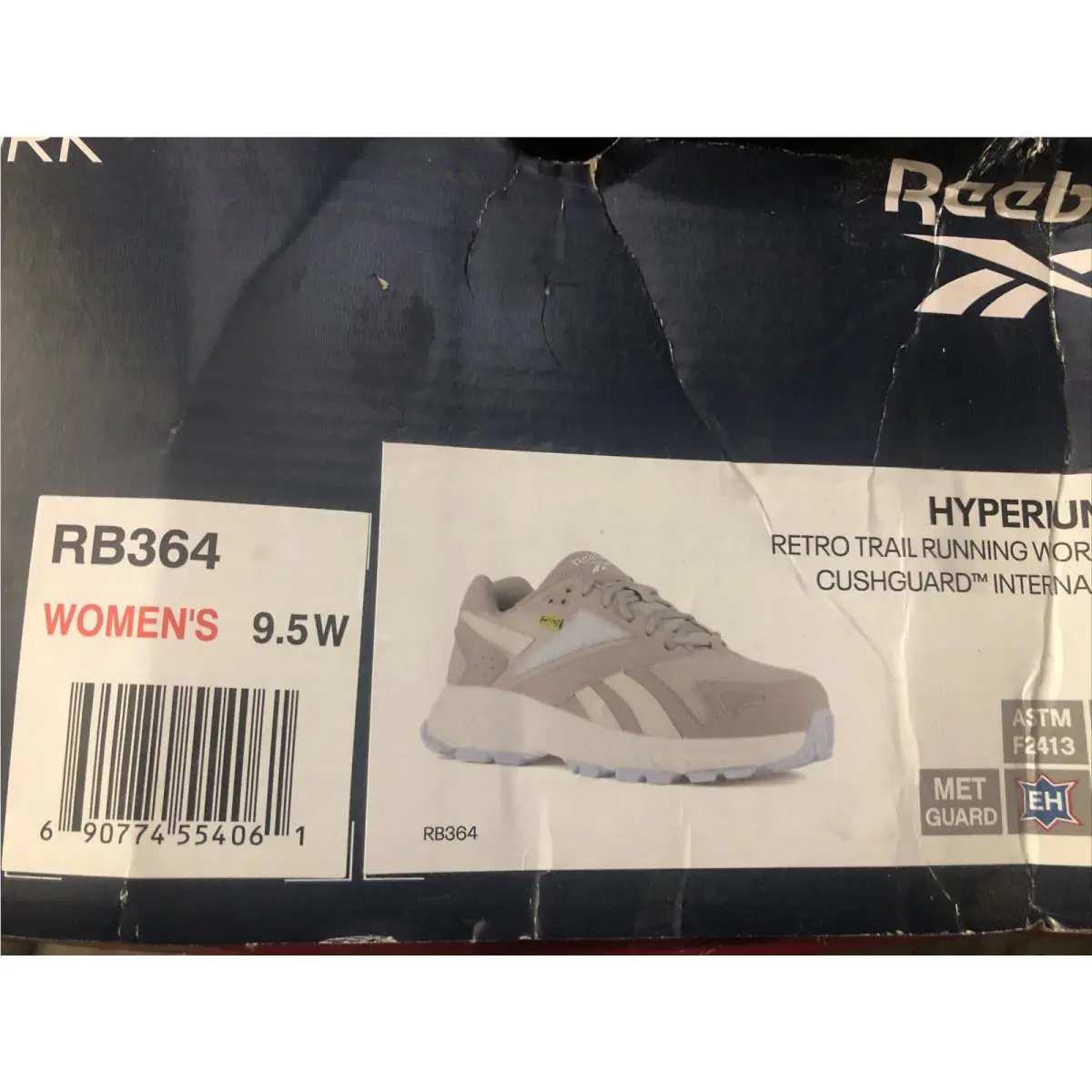 Reebok shoes - POWDER BLUE RETRO TRAIL SHOE - RB362 - Grey and Powder Blue 14