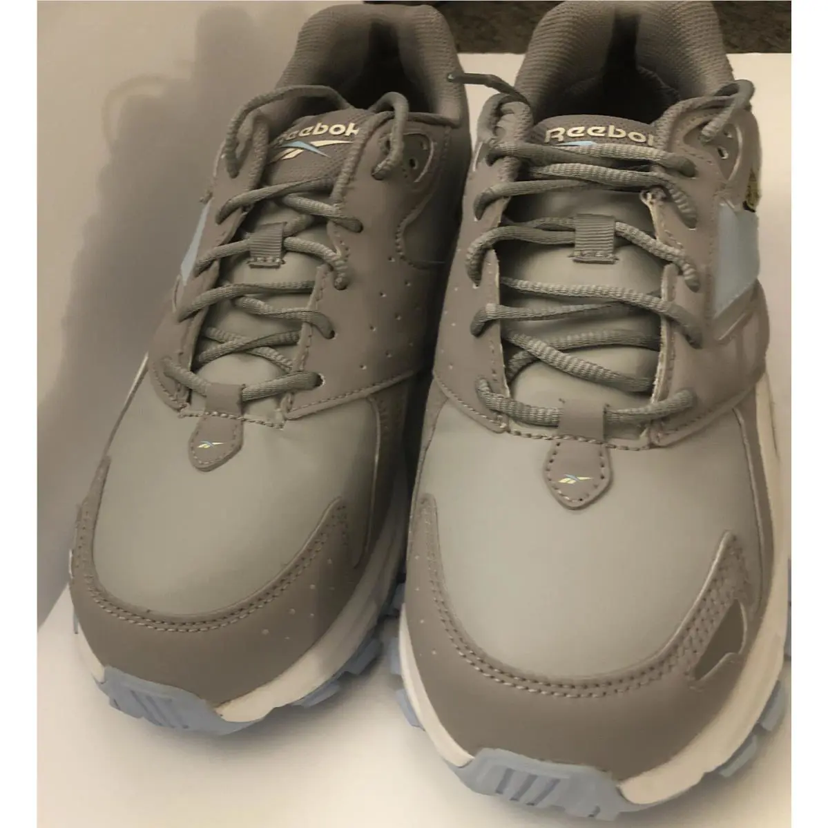 Reebok shoes - POWDER BLUE RETRO TRAIL SHOE - RB362 - Grey and Powder Blue 3
